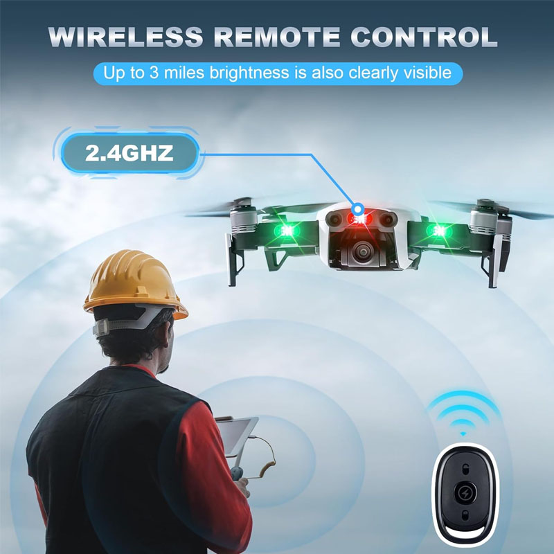 Wireless LED Drone Strobe Ligh - đánh giá và giá Drone Strobe Light