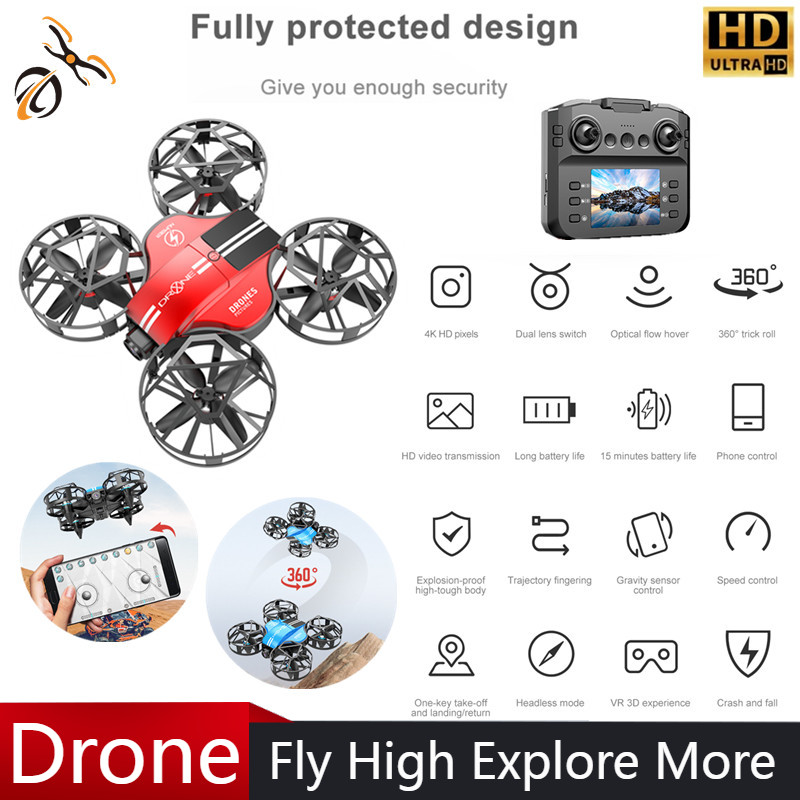 NEW Mini Drone 812PRO professi - đánh giá và giá Drone Remote Controller Lanyard