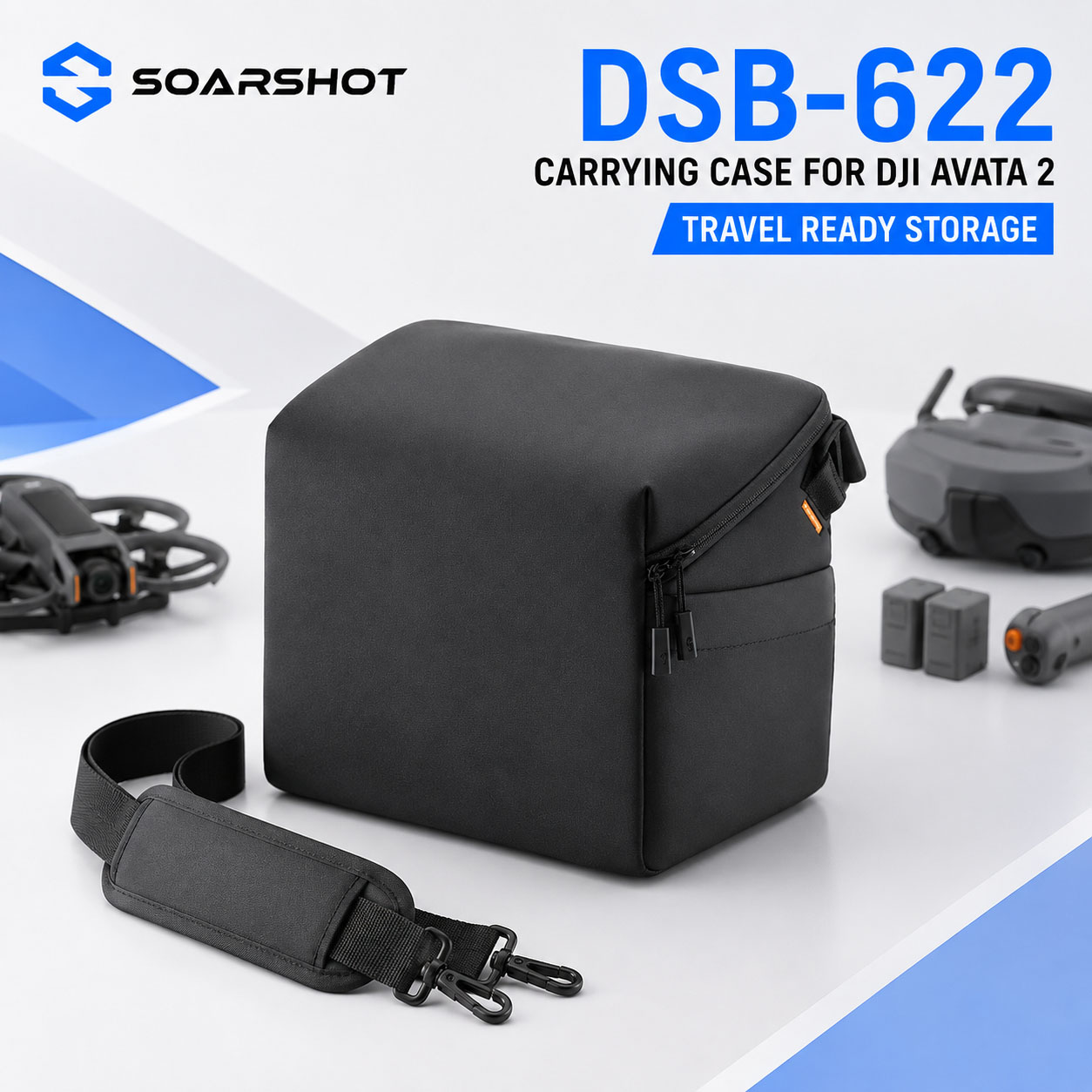 SOARSHOT Carrying Case for DJI - đánh giá và giá Drone Carrying Case